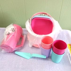 Tupperware Mini Party Tea Set For Kids 14 pcs